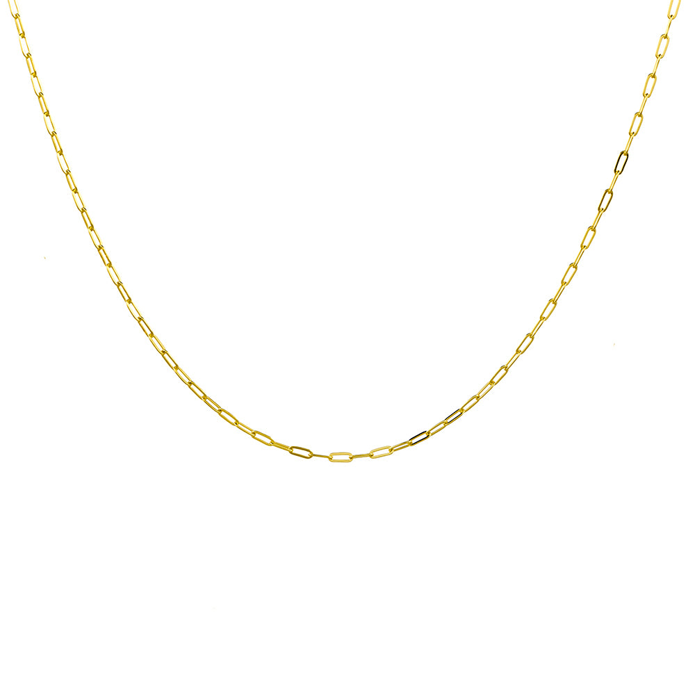 Petite Paper Clip Necklace