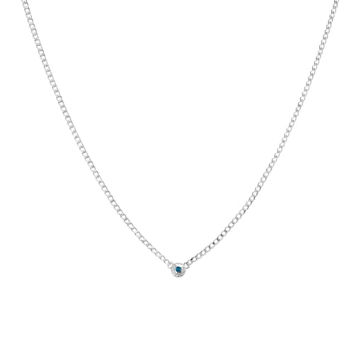 Curb Necklace Silver