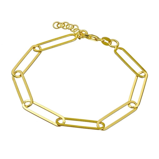 Paperclip Bracelet Gold