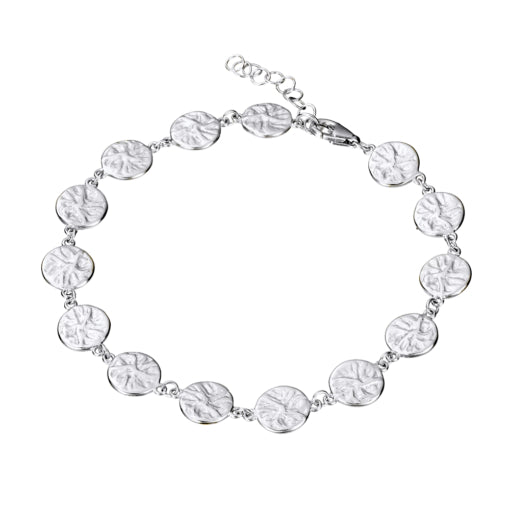 Dish Bracelet Silver