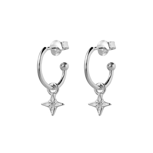 Vela Earrings Silver