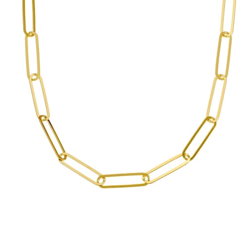 Oblong Chain Gold