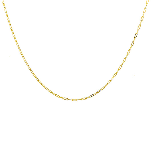 Petite Paper Clip Necklace