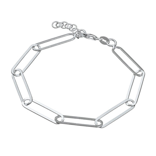 Paperclip Bracelet Silver